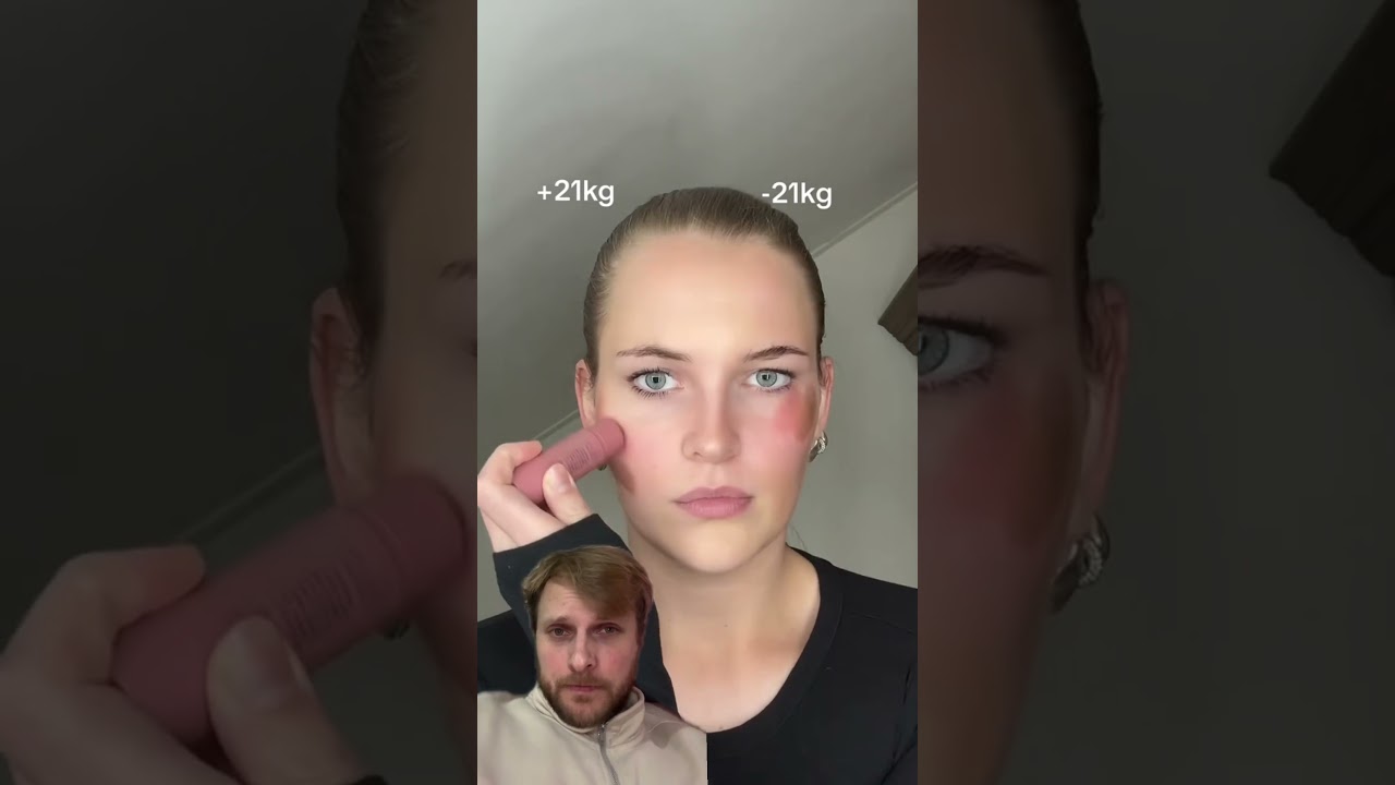 Maquillaje para adelgazar y engordar tu cara: El poder de la ilusi&oacute;n &oacute;ptica #reacci&oacute;n