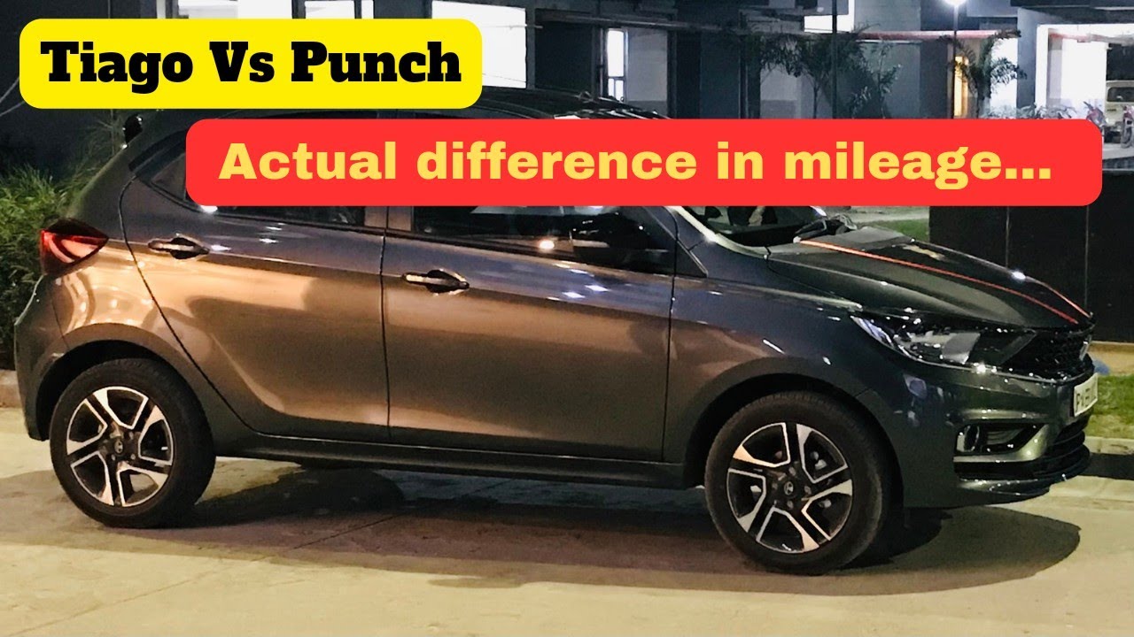 Tiago Vs Punch Mileage Difference || Vaahan Mantra