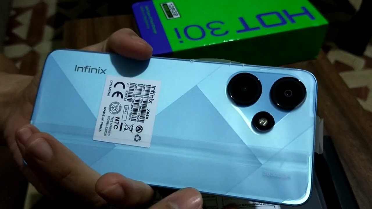 infinix hot 30i unboxing