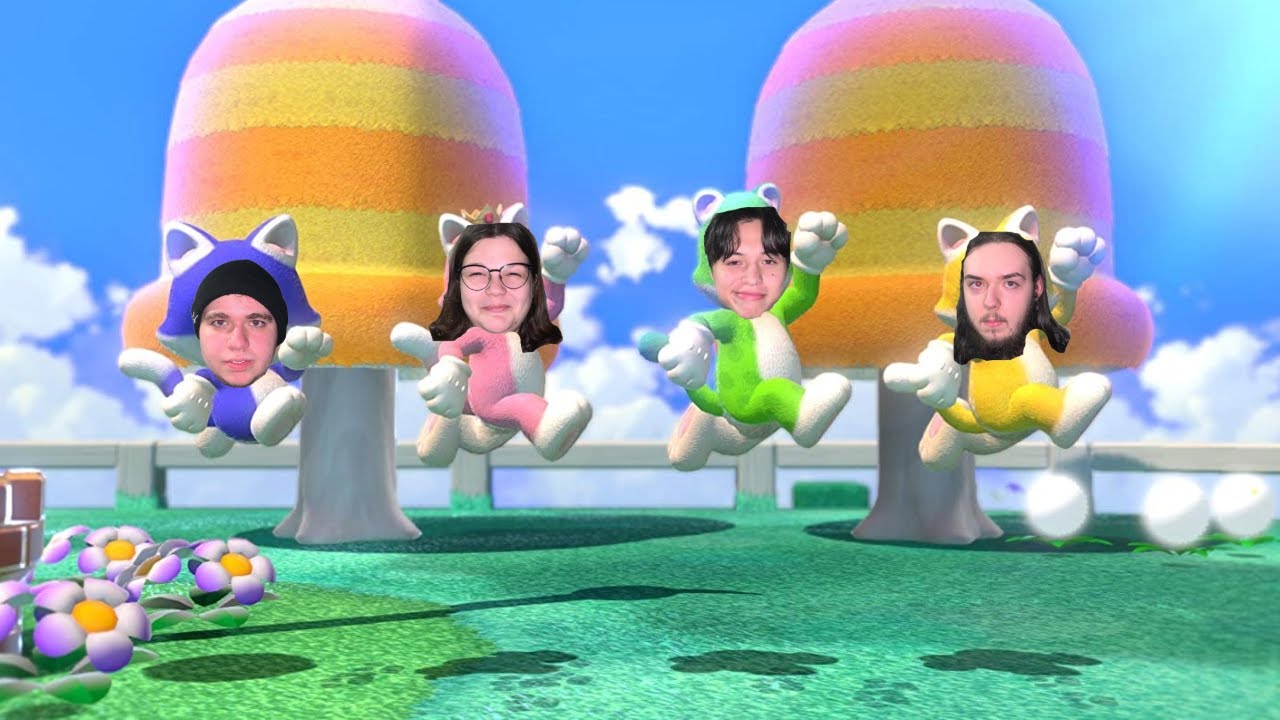 We are definitely coordinated with each other (Mario 3D World) part 1