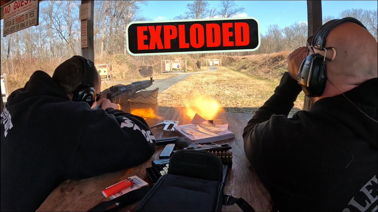M1A SOCOM EXPLODES at the Range