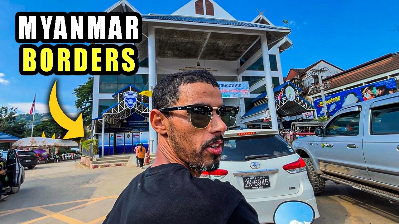 We Almost Enter Myanmar Illegally | Mae Sai Fake Market | Viewpoints #thailand #myanmar