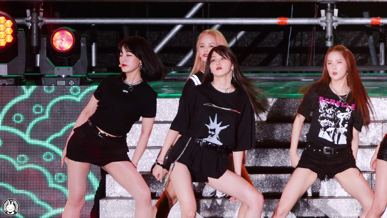 [4K] 190825 씨엘씨 권은빈 직캠 '노(NO)' CLC(EUNBIN) Fancam @카프콘서트  By 벤뎅이