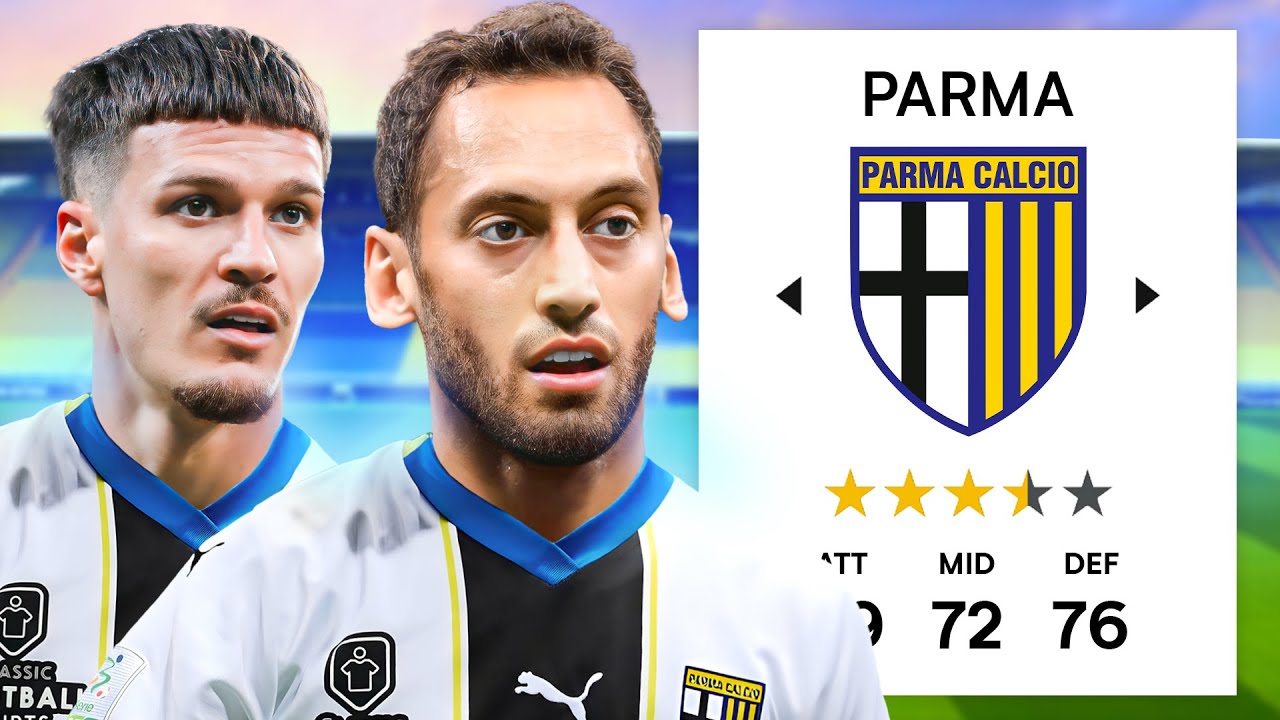 PARMA REBUILD In Seria A on FC24 Career Mode! 😍