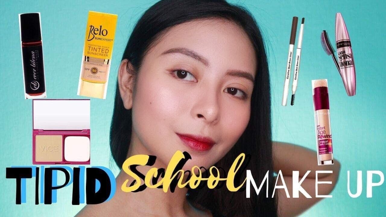 TIPID! SCHOOL MAKEUP ROUTINE (UNDER 300 PESOS!!!)| KATH MELENDEZ