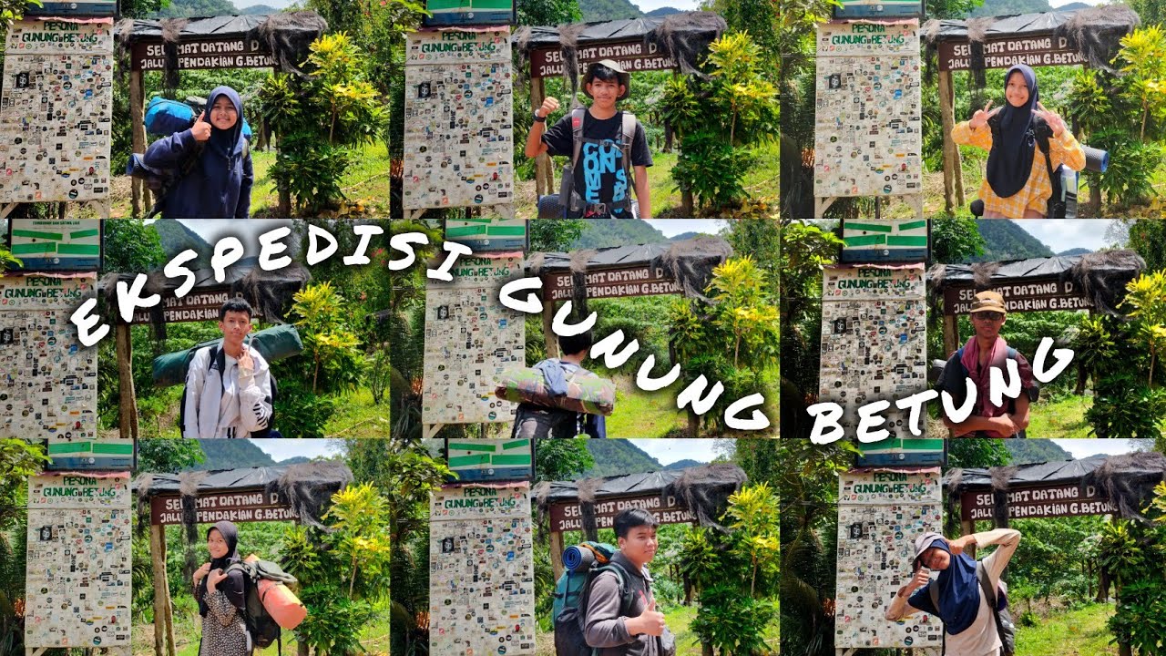 EKSPEDISI GUNUNG BETUNG SEKOLAH ALAM CAHAYA