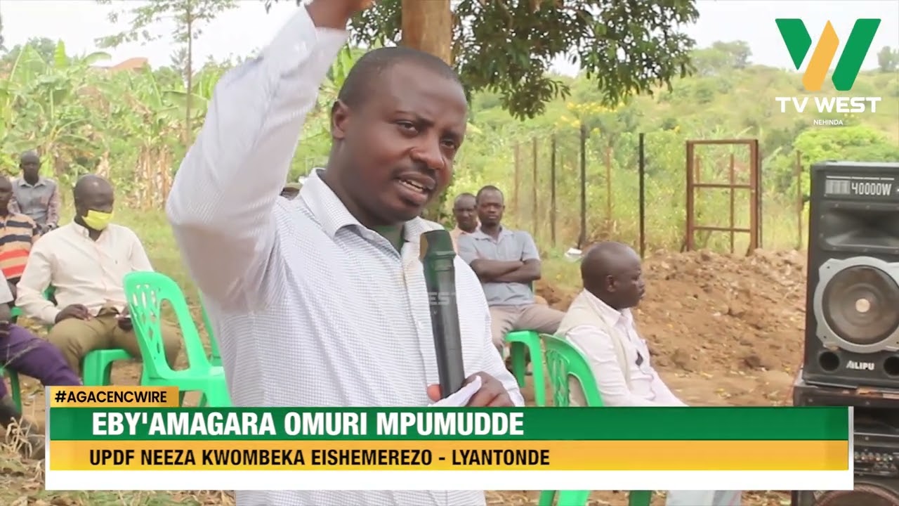 AGACENCWIRE: Eby'amagara omuri Mpumudde, UPDF neeza kwombeka eishemerezo