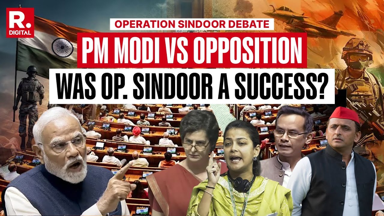 Opposition Questions Op. Sindoor, PM Modi Answers All At One Go! | Narendra Modi | Lok Sabha