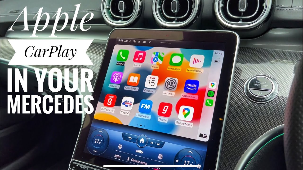 How to connect Apple CarPlay WIRELESSLY to Mercedes 2021-2025 models & some TIPS & TRICKS