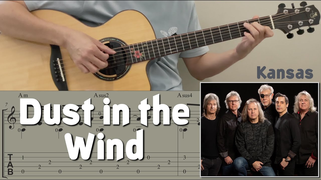 Dust in the Wind / Kansas (Guitar) [Notation + TAB]