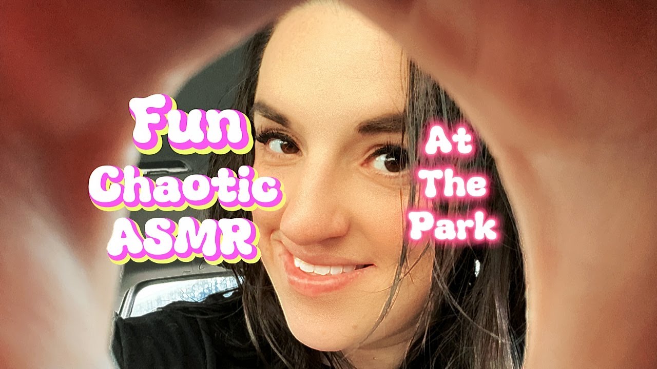 ASMR Fast and Aggressive Public Tingles at the Park 🚗🛝