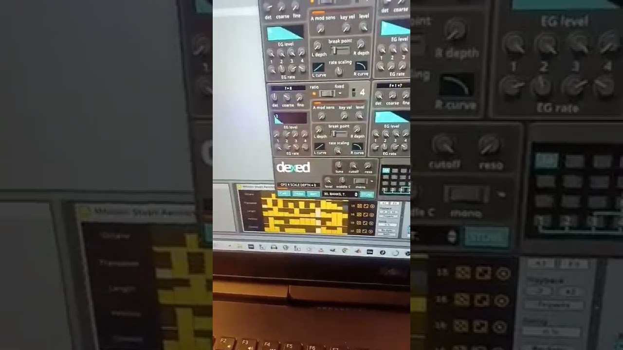 Random melody generation with Max4Live and Dexed