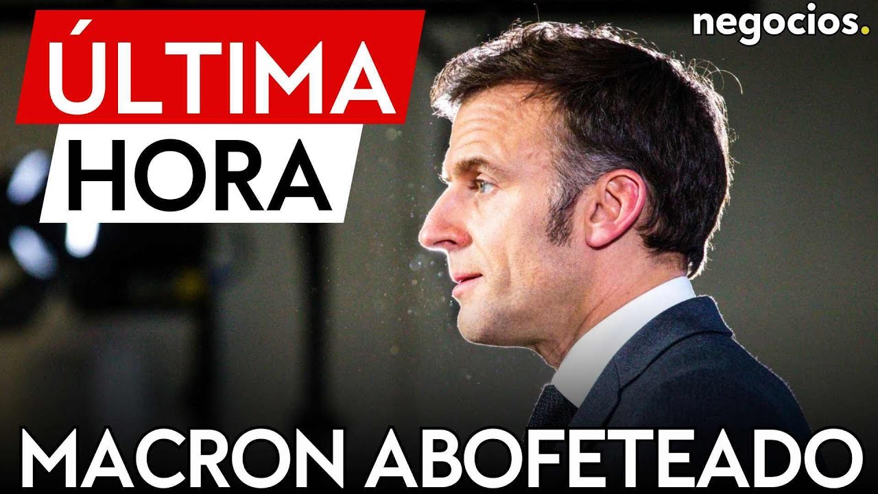 ÚLTIMA HORA | Macron abofeteado en la cara por su mujer ante las cámaras a su llegada a Vietnam