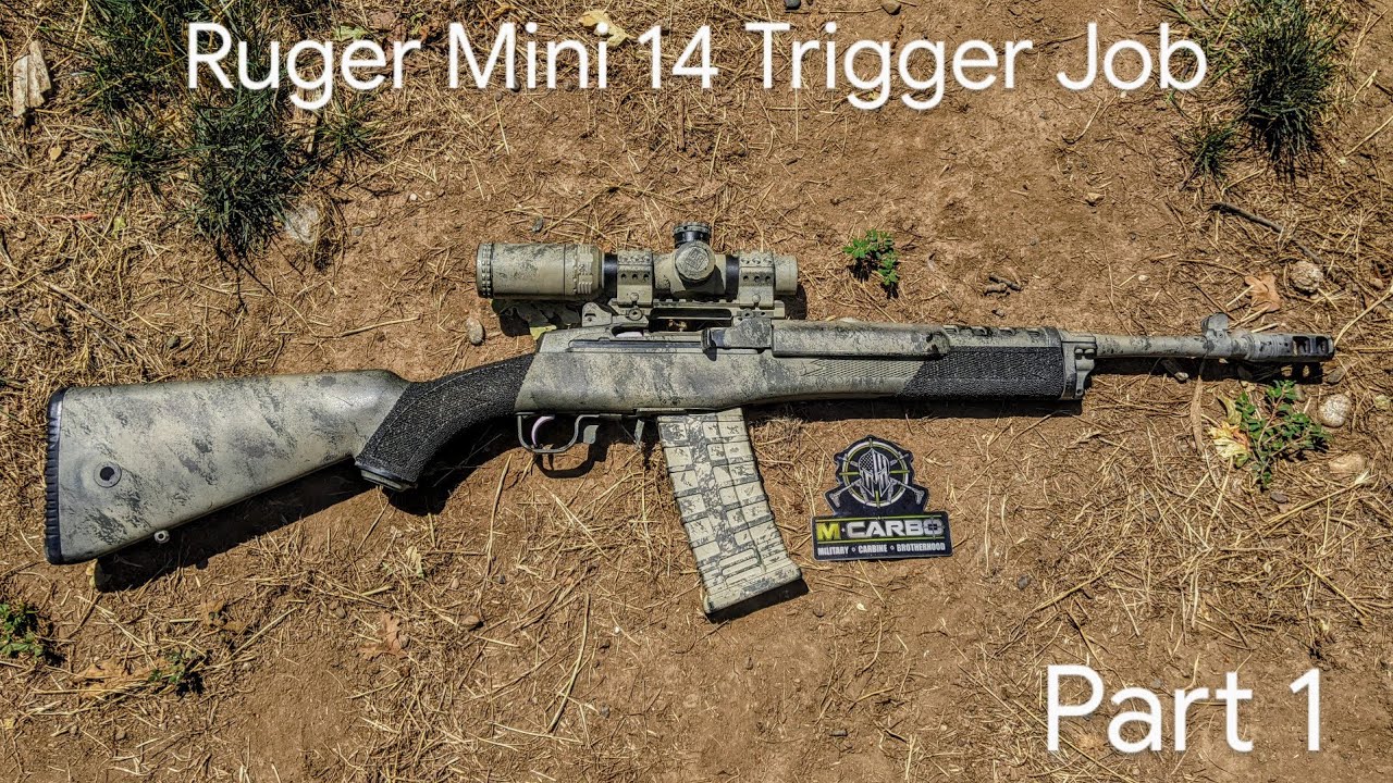 A better trigger for less the $20 | M*CARBO Ruger Mini 14/30 trigger kit install (Part 1)