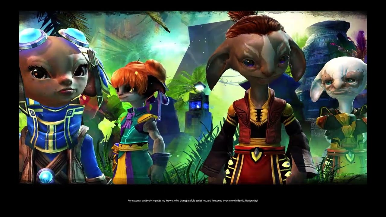 Guild Wars 2: Asura College of Synergetics intro cinematic (male) [EN] [2K]