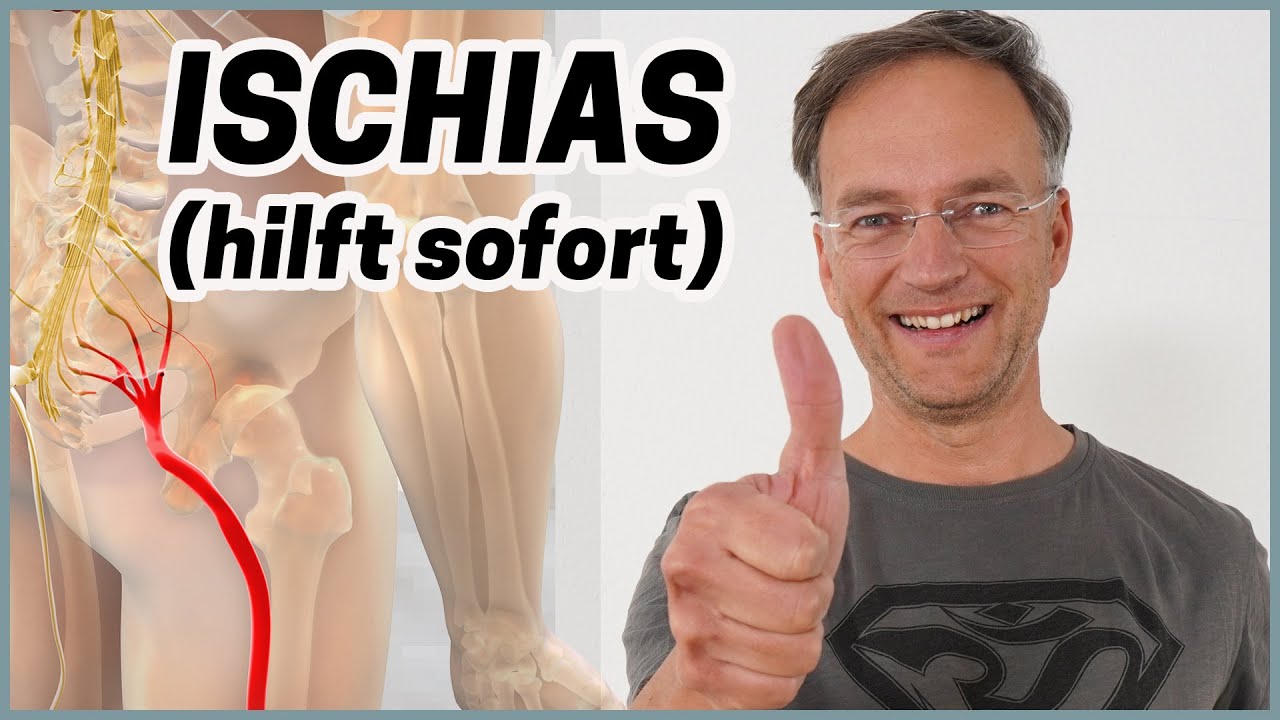ISCHIAS SCHMERZEN lindern mit DIESER einfachen Dehnübung
