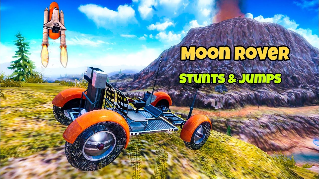 Ultimate Moon Rover Stunts & Jumps - Off The Road OTR Open World Driving Simulator | OTR Update