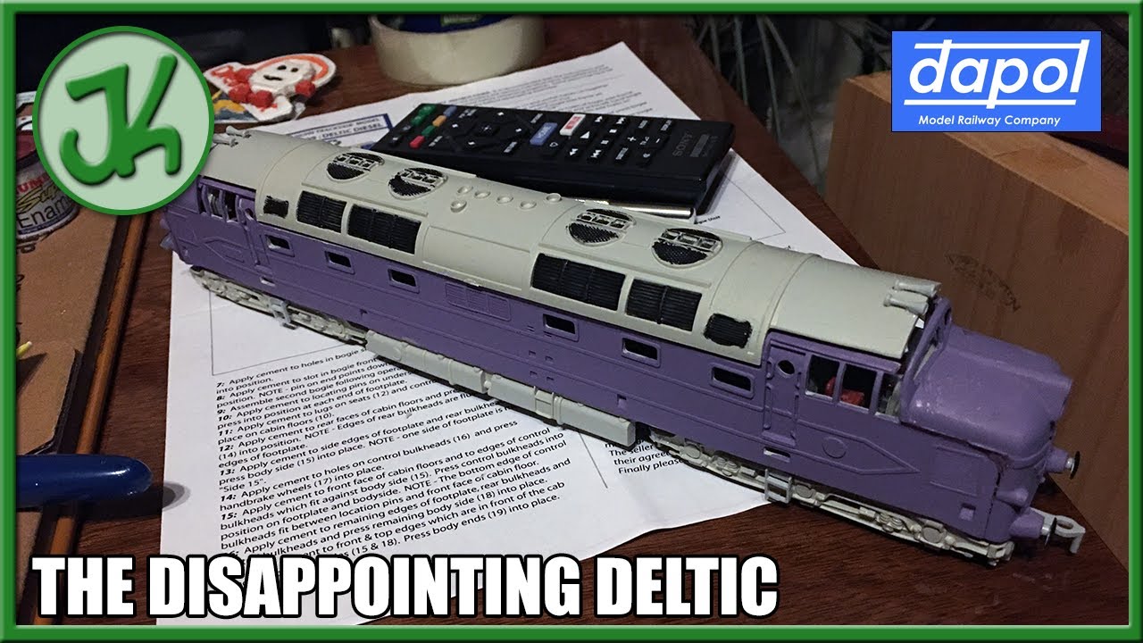 The Most Disappointing Deltic? - Dapol Kitmaster model kit review