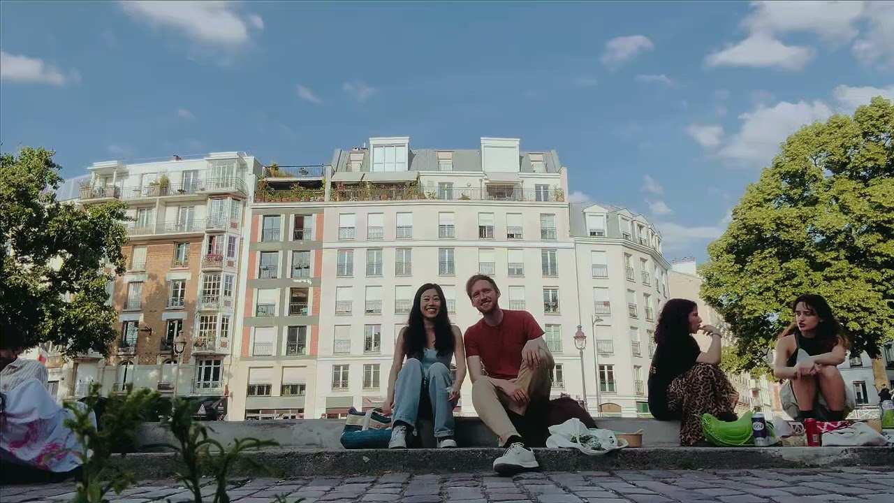 [Vlog] Một buổi chiều dịu dàng bên dòng kênh Saint Martin Paris #hoctiengphap #larcencielhalong