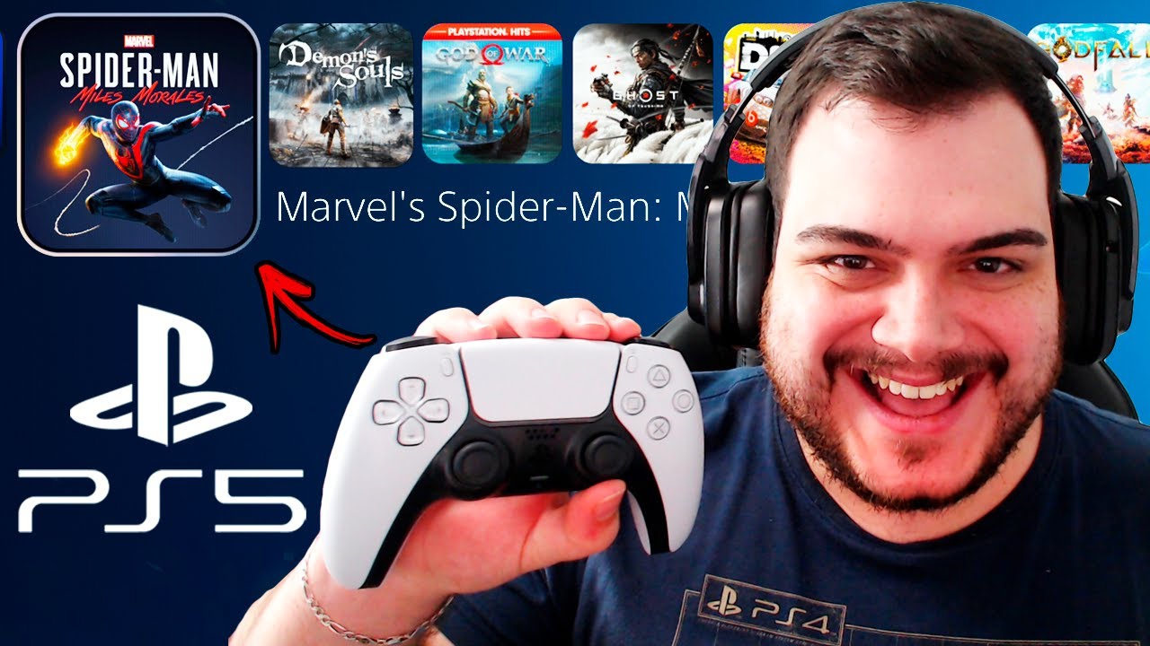 Jogando no PLAYSTATION 5 pela primeira vez!