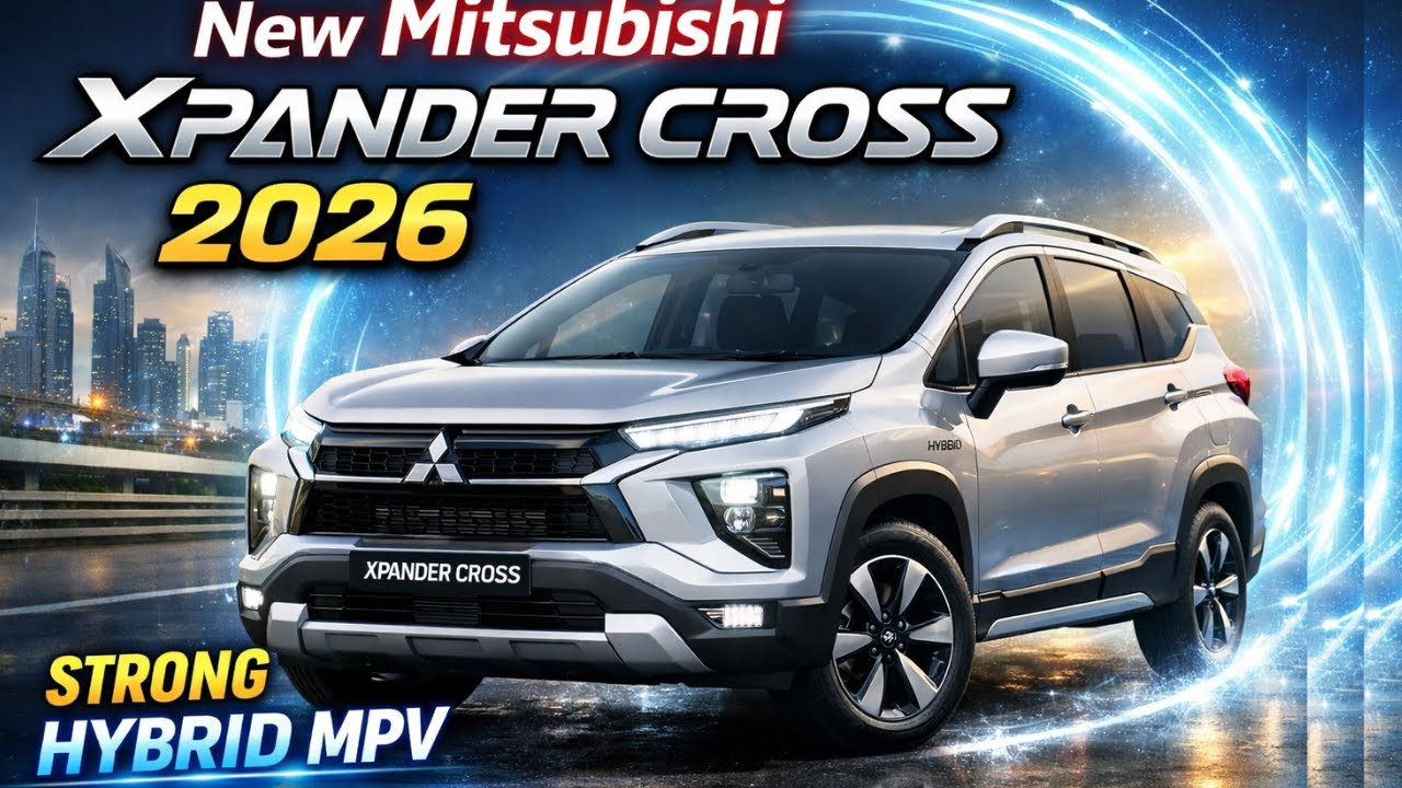 New Mitsubishi Xpander Cross 2026 are Best-Selling Strong Hybrid MPV
