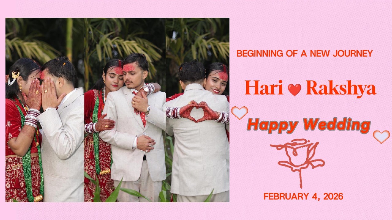 Hari & Rakhshya Wedding Full Video 2026