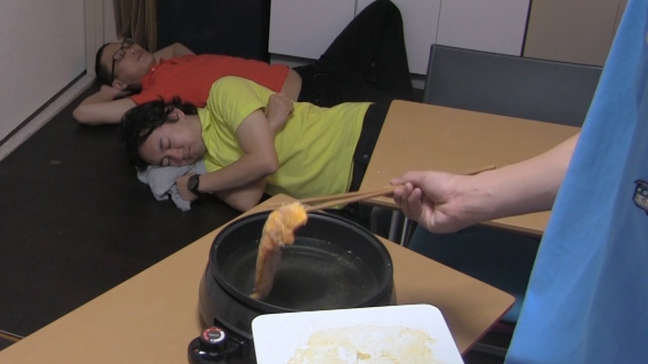 寝ている人を起こさずトンカツを揚げる！