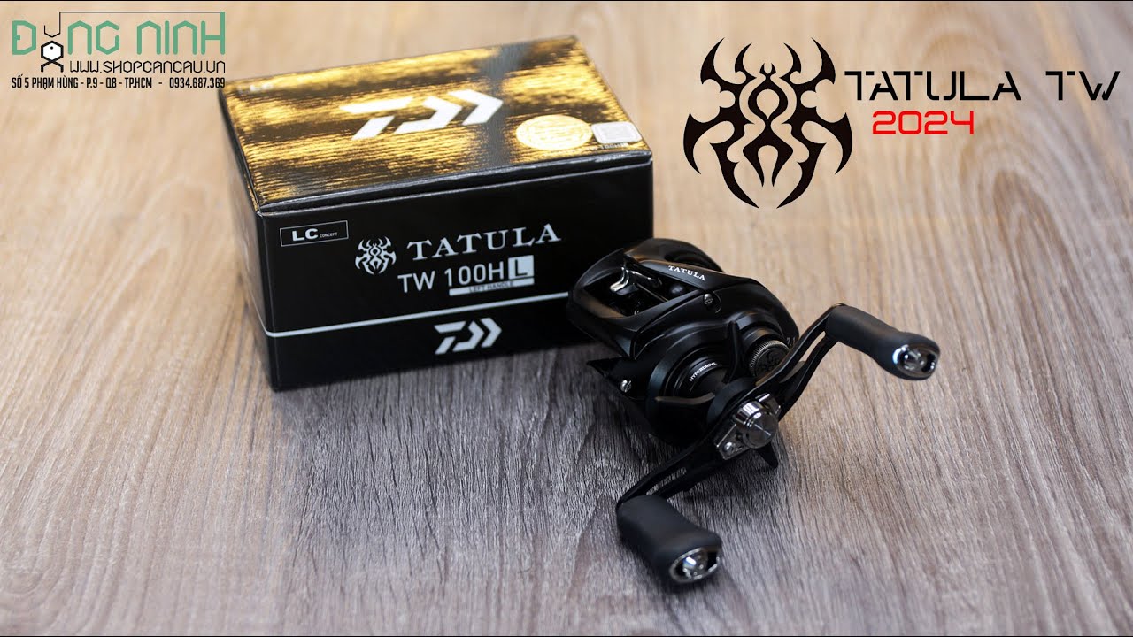 NEW!2024 - Máy ngang Daiwa Tatula 2024