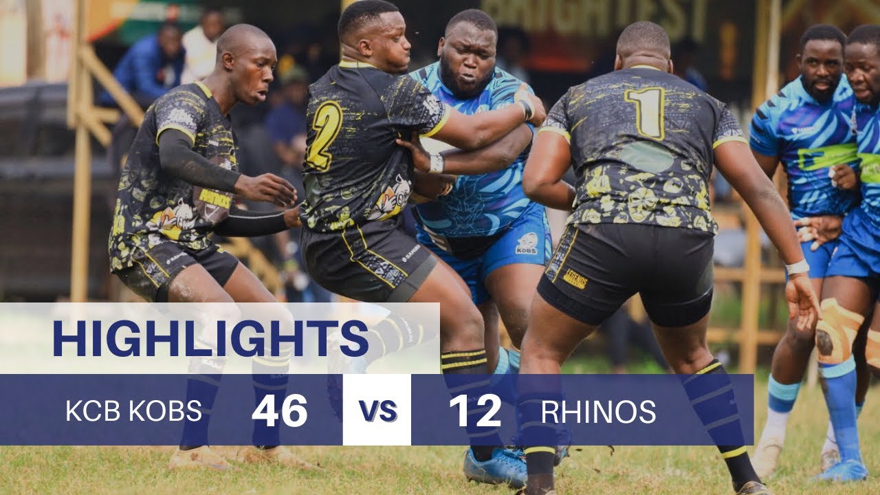 Highlights: KCB Kobs vs Rhinos | Uganda Rugby Premiership 2026