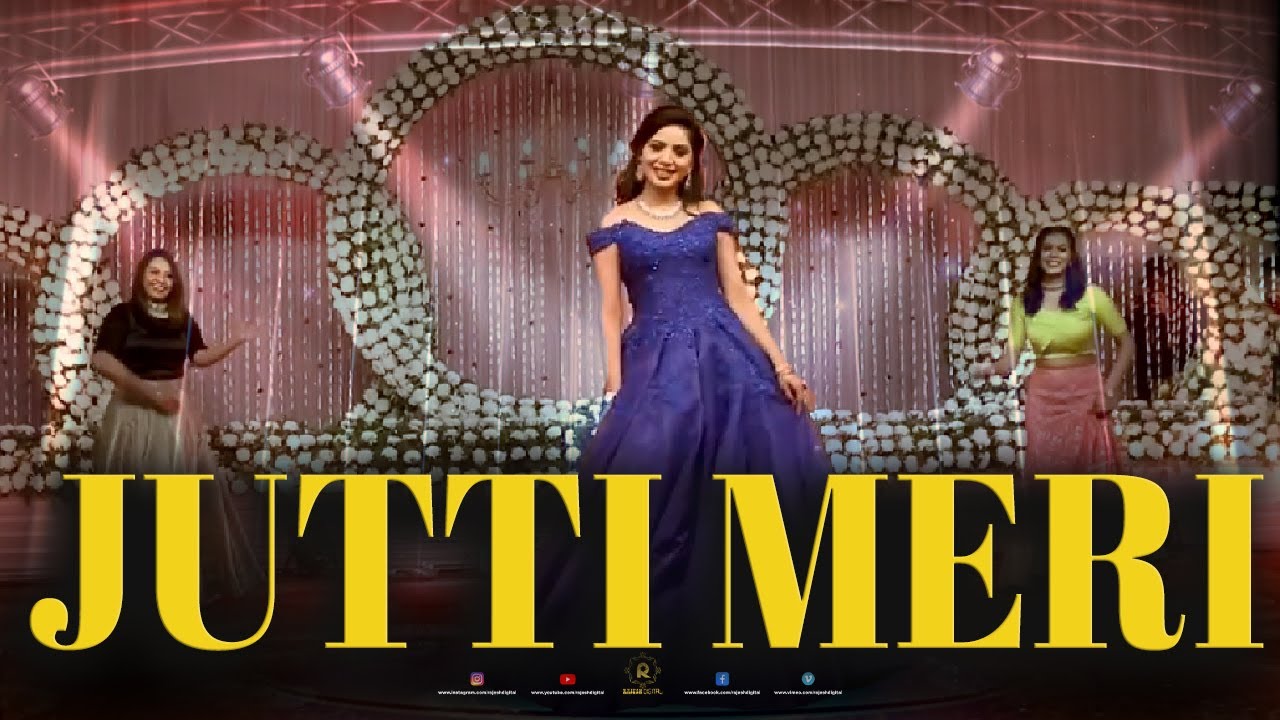 JASLEEN & JATIN | WEDDING PERFORMANCE | JUTTI MERI #weddingperformance #bridedance 9810175575