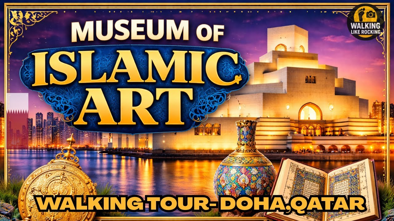 Museum of Islamic Art Doha Qatar Walking Tour | Islamic Art & Architecture #museumofislamicart