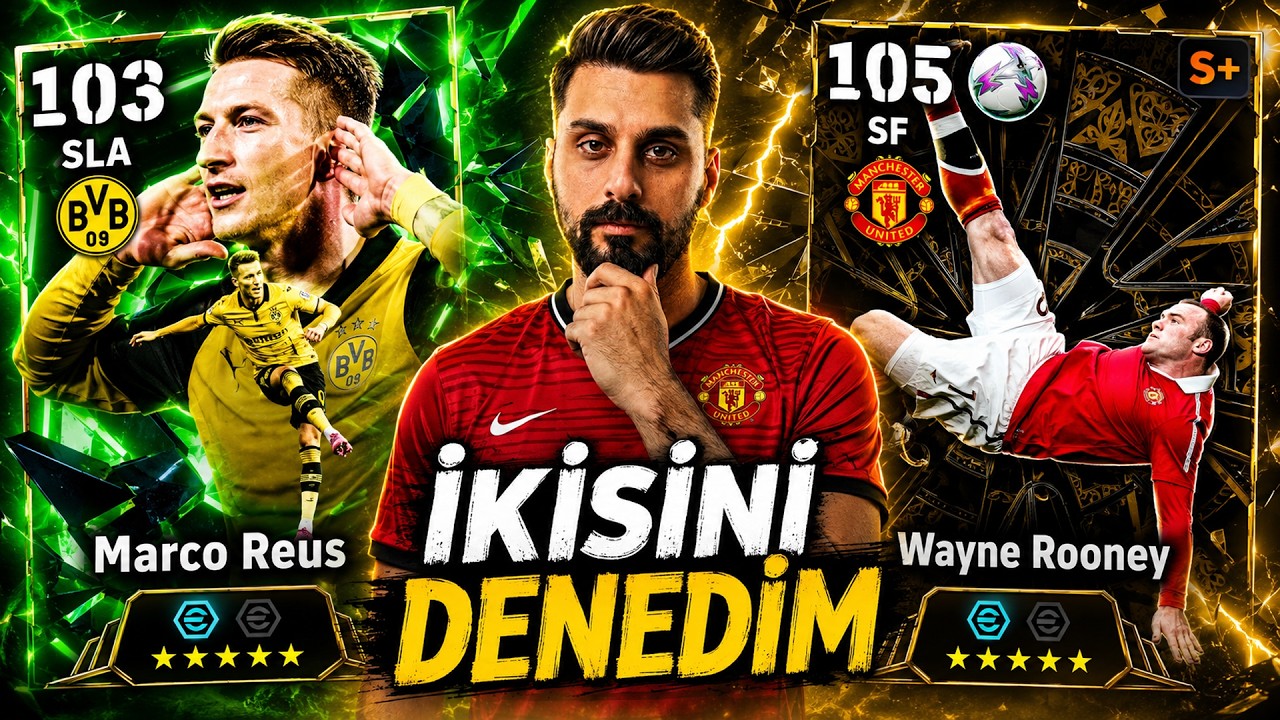 I Tried the Free 105 Epic Rooney and 103 Reus 🔥 eFootball 2026 Mobile