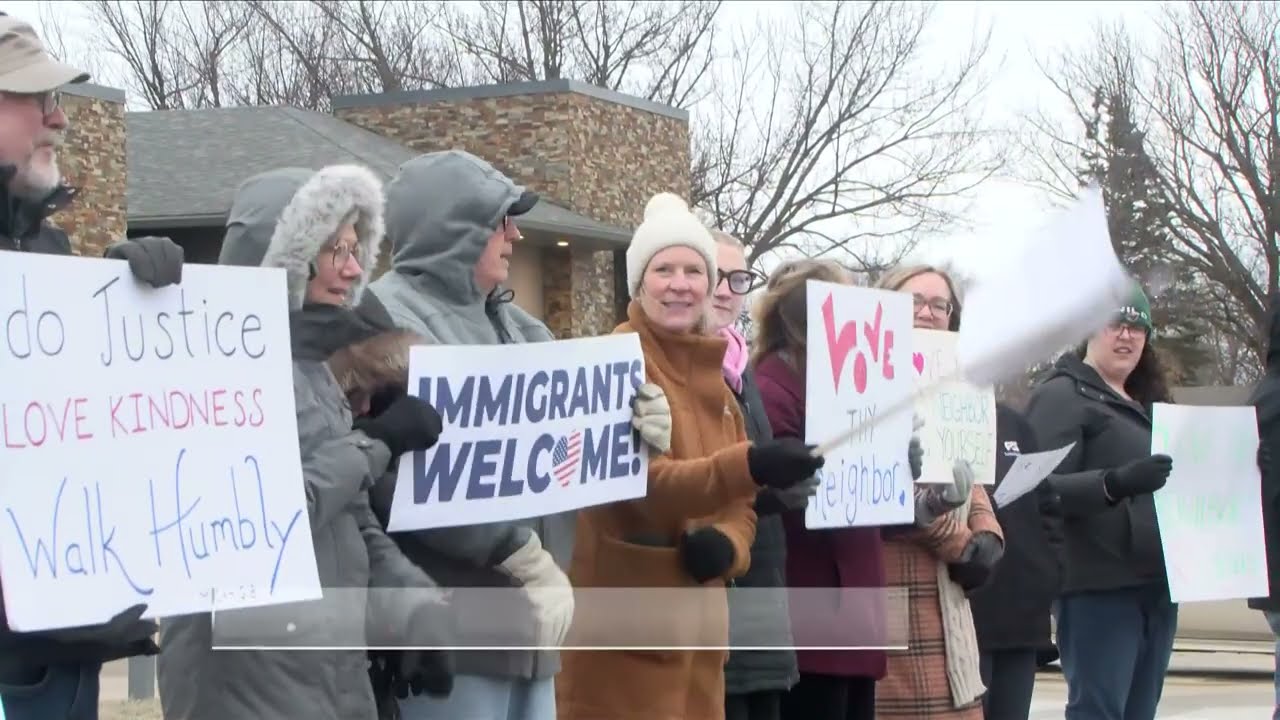 'This is not a Republican or Democratic issue;' Sioux Center holds peaceful rally | Jozie Kumm VOSOT