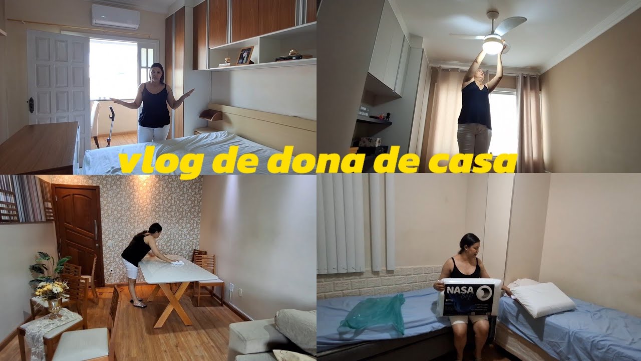 ROTINA DE FAXINA | Limpei a casa todo |comprei travesseiro para os meninos. Lília Brito 