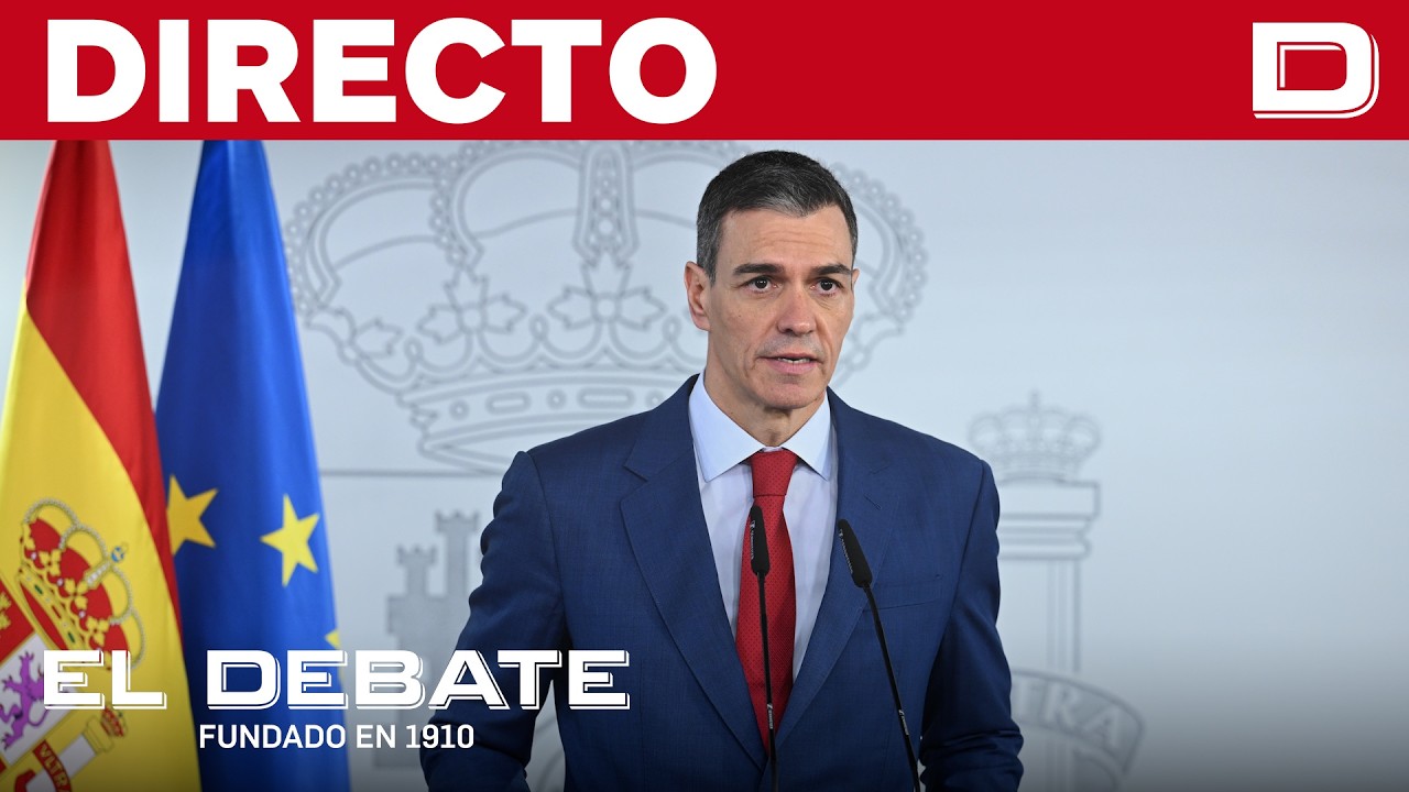 DIRECTO | Sánchez detalla su plan de medidas frente a la guerra en Irán
