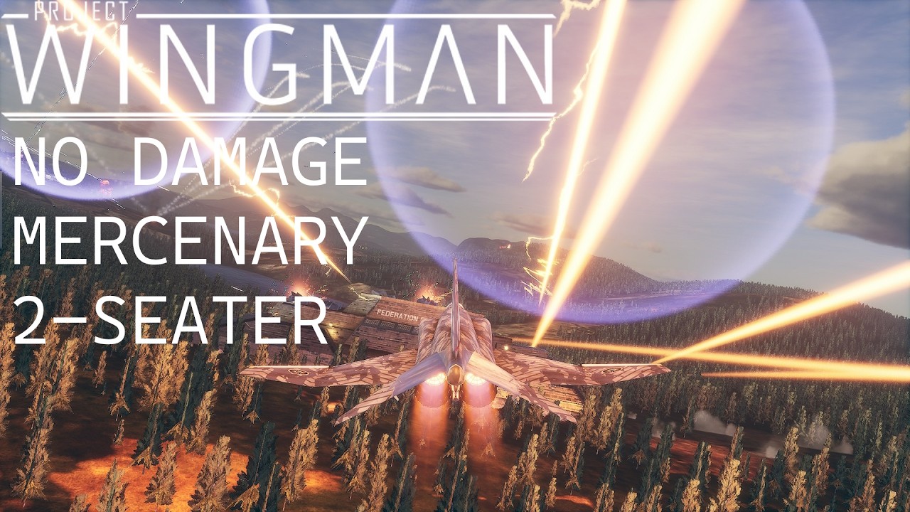 Project Wingman | Mission 4 on Mercenary Difficulty, 2-Seater Only, No Damage
