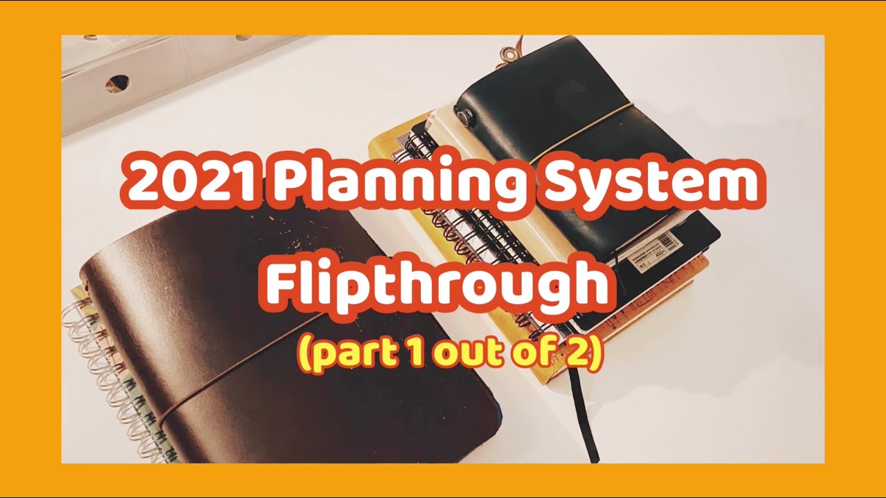 [NO MUSIC] My 2021 Planning System Part 1/2 - Project Journal & New Bullet Journal + January Setup