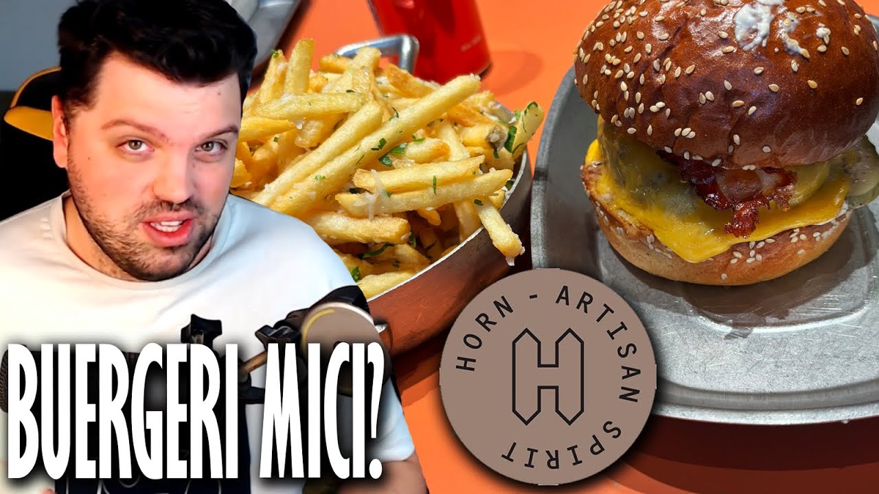 Mergeam AICI Sa Iau Snacksuri Cand Eram Mic! - Acum fac BURGERI! (HORN Iasi)