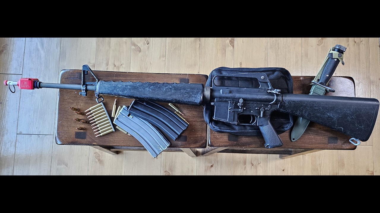 M16A1 라텍 실내사격 (RA-TECH M16)