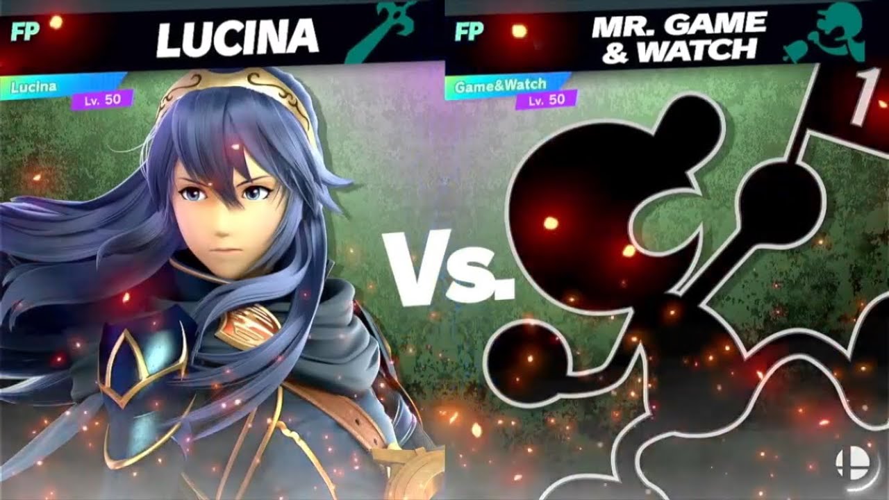 Super Smash Bros Ultimate Amiibo Fights 3pm Poll Lucina vs Mr Game&Watch