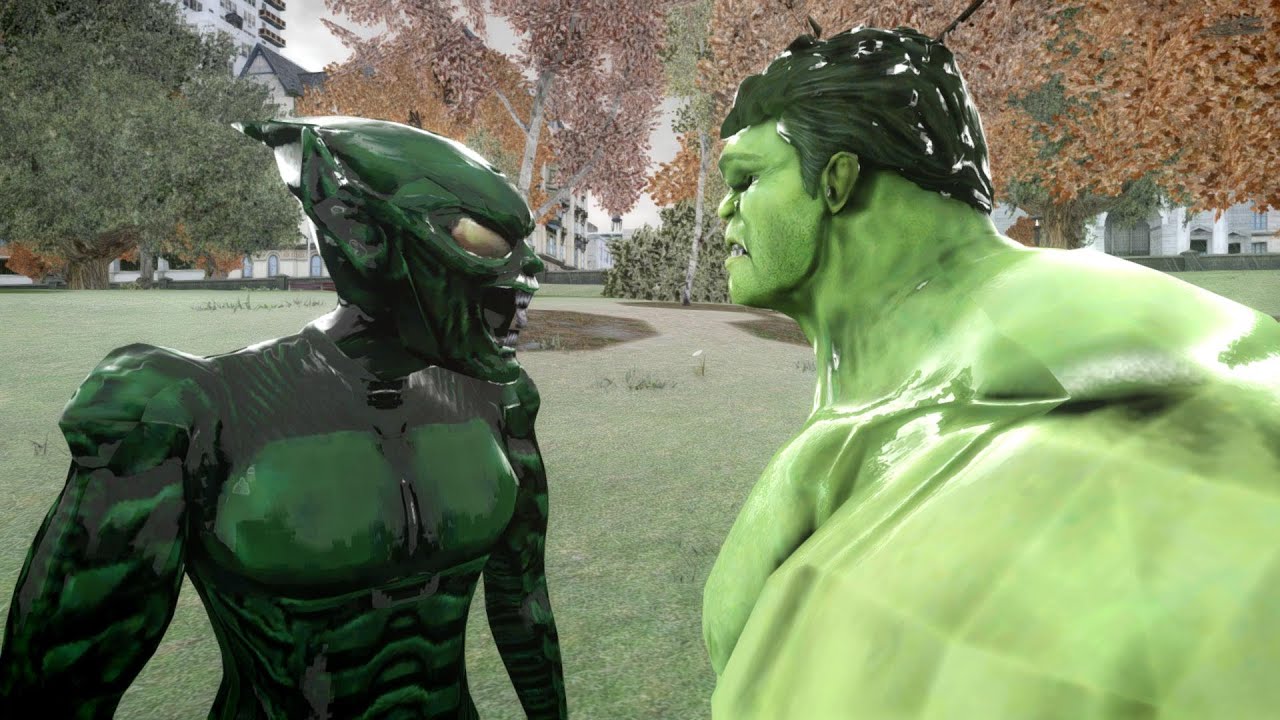 HULK VS GREEN GOBLIN - EPIC BATTLE