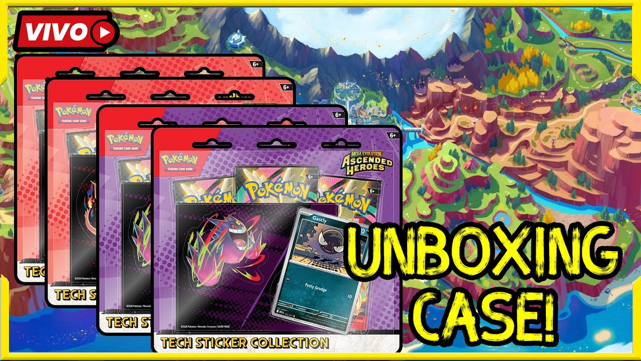 🔥 [ESP] APERTURA EPICA CASE TECH BLISTER ASCENDES HEROES (x36 SOBRES) 🔥 UNBOXING POK&Eacute;MON TCG! 🔥