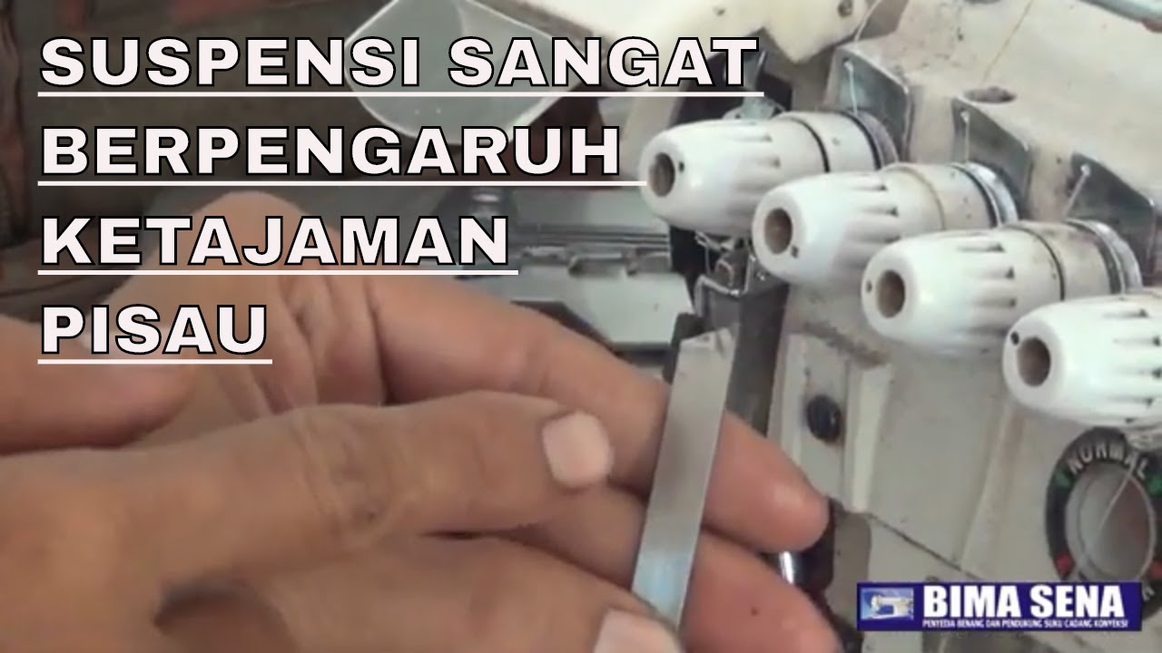 GANTI PISAU BARU SECARA BENAR mesin obras typical
