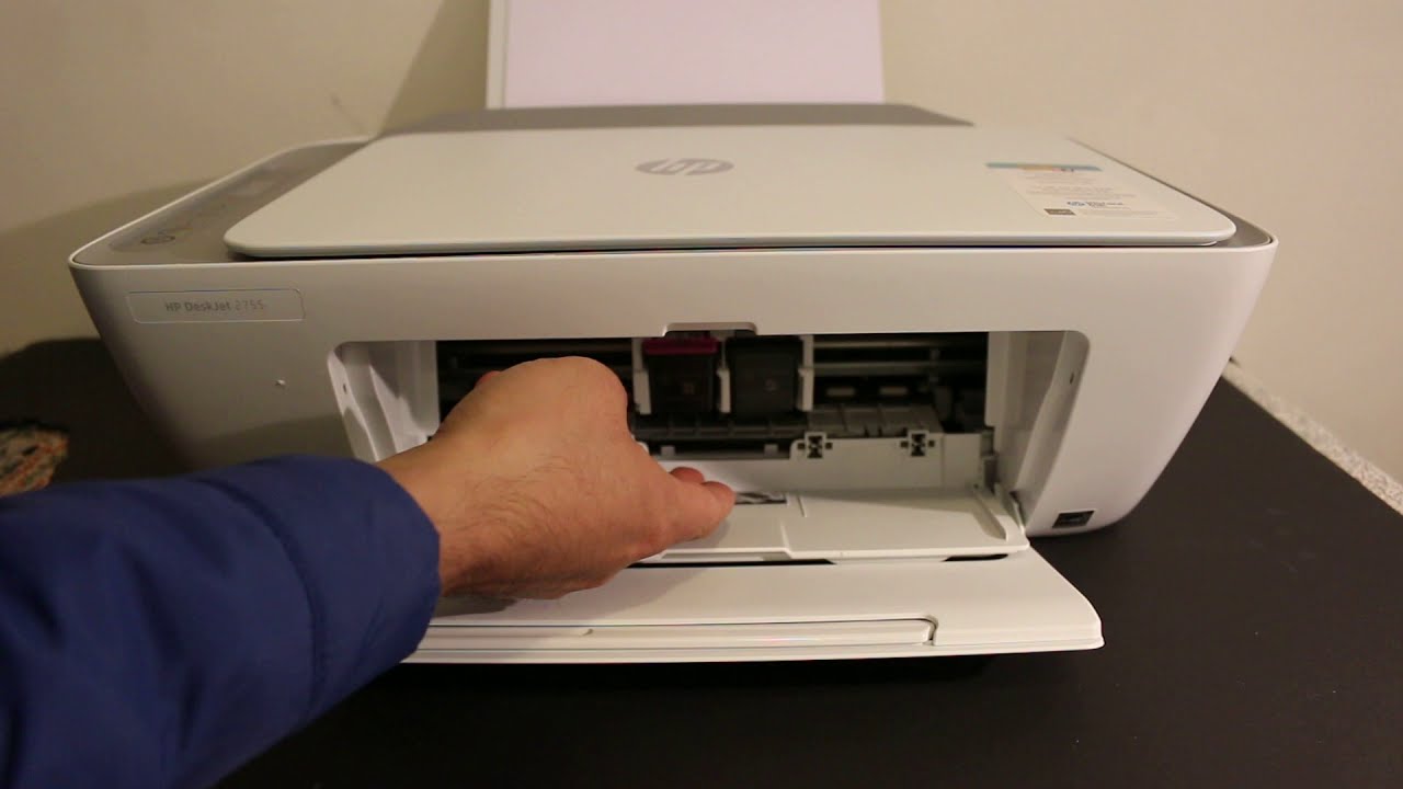 Installing Ink and Aligning Cartridges in HP Deskjet 2755 Printer !!