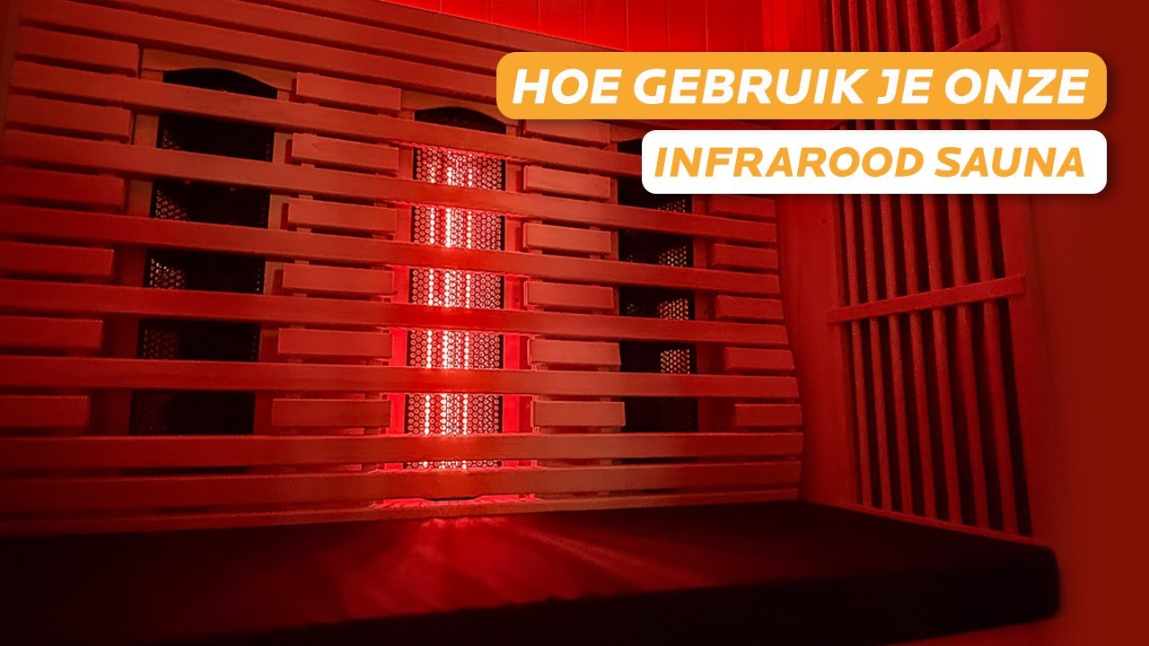 Hoe gebruik je een infrarood sauna? Enkele praktische TIPS!