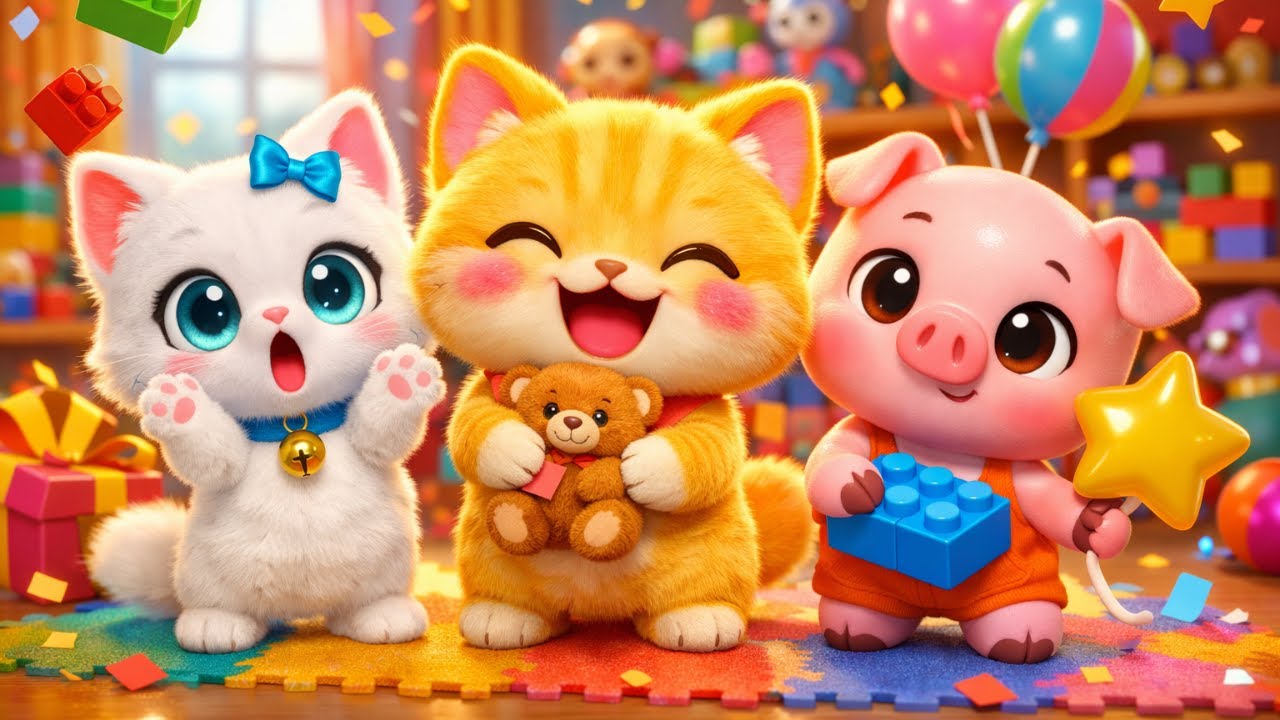 Meo Meo Meo Con Mèo Dễ Thương - Một Con Vịt - Nhạc Thiếu Nhi Vui Nhộn