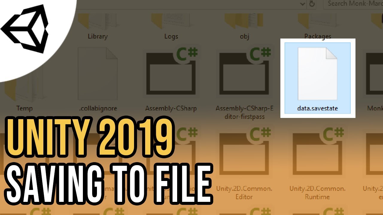 Save and Load - FROM FILE in binary format [Tutorial][C#] - Unity tutorial 2019