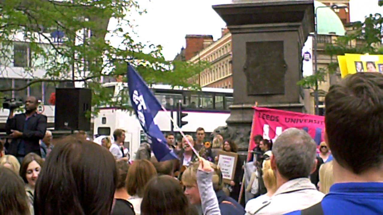 J30 city Square Leeds Coalition of Resistance KONP UKuncut