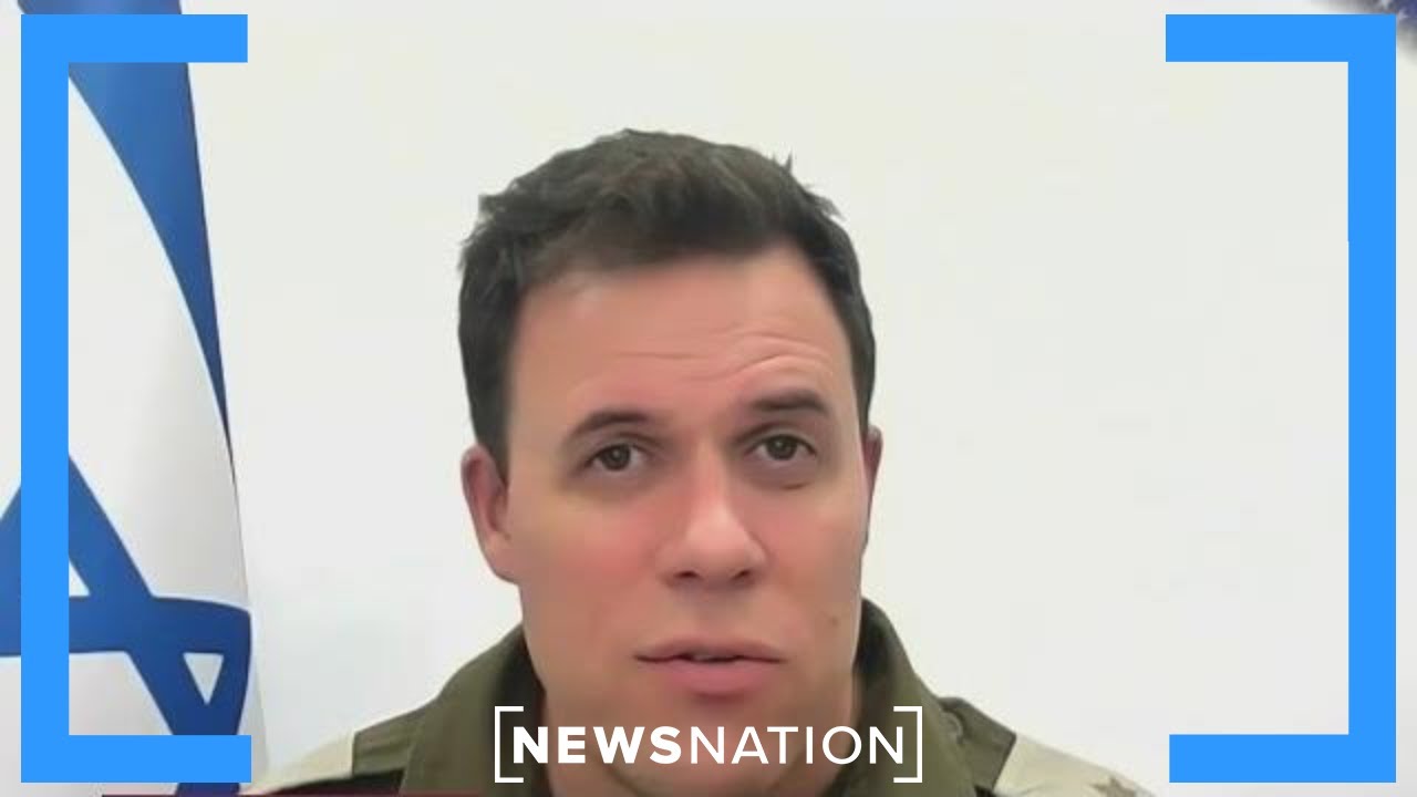 IDF spokesperson: Hamas hoarding fuel to 'run their war machine' | NewsNation Now