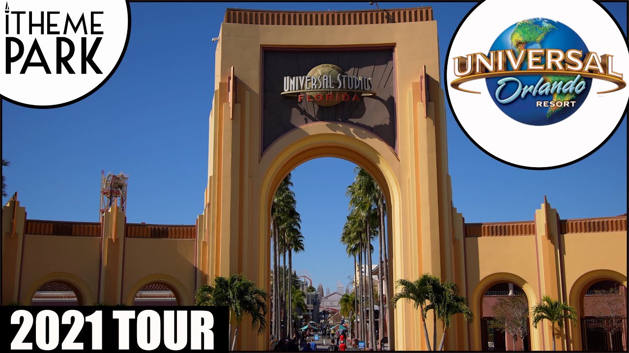 Universal Studios Florida 2021 Tour and Overview | Universal Orlando Resort Detailed Tour  4K 60fps